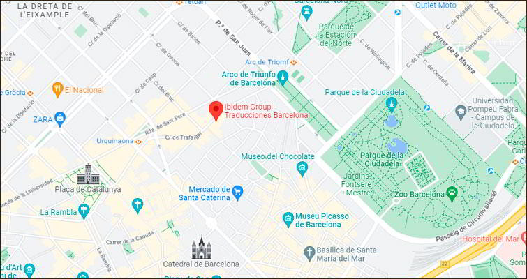 Traducciones Juradas en Barcelona. Empresa de traduccion Jurada situada en Barcelona.